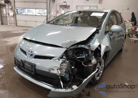 2013 Toyota Prius Four из США, поврежденный, VIN JTDKN3DU1D1631137